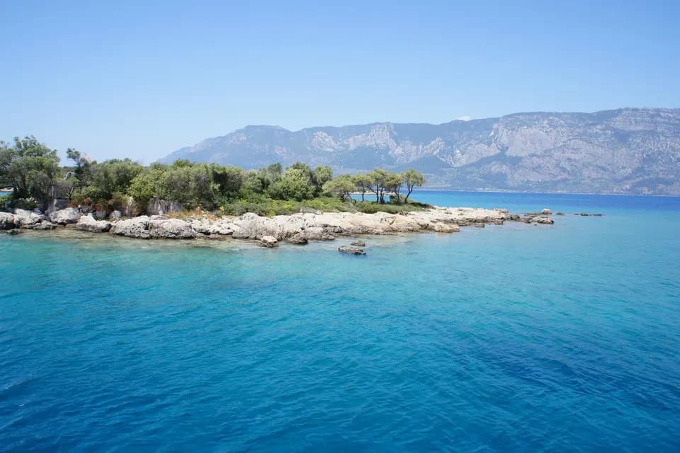 Isola di Sedir e spiaggia di Cleopatra, Marmaris