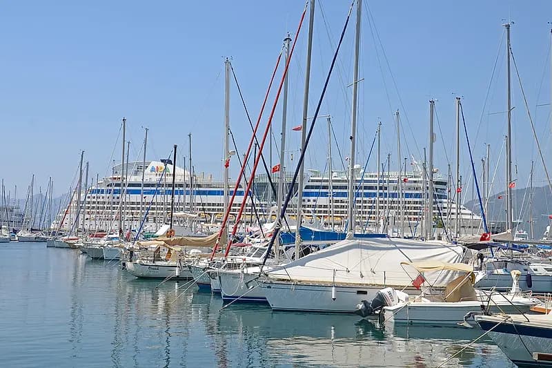 Dov'è il porto crocieristico di Marmaris?